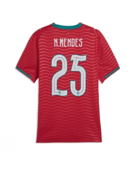 Billige Fotballdrakt Portugal Nuno Mendes #25 Replika Hjemmedrakt Dame VM 2026 Kortermet Billige Fotballdrakt Portugal Nuno Mendes #25 Replika Hjemmedrakt Dame VM 2026 Kortermet